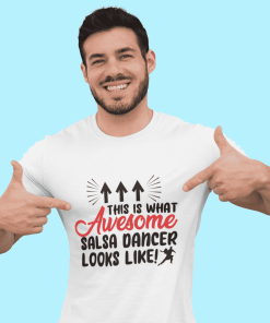 This is what awesome salsa dancer looks like White Tshirt Flauntpassion