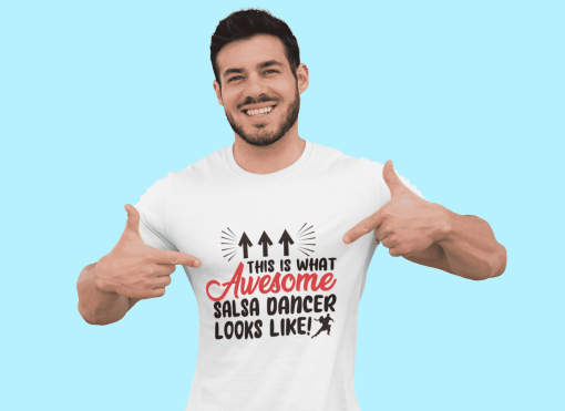 This is what awesome salsa dancer looks like White Tshirt Flauntpassion