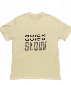 Salsa Quick Quick Slow Beige Colour Tshirt - Flauntpassion