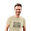 Salsa Quick Quick Slow Beige Colour Mens Tshirt - Flauntpassion