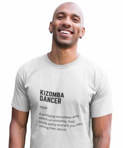 Kizomba dancer definition Mens white Tshirt - Flauntpassion