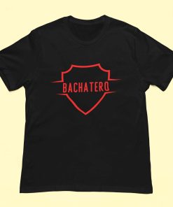 Bachatero Unisex Classic Black Tshirt for Men - Flauntpassion