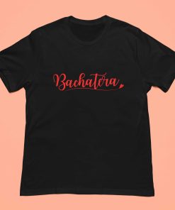 Bachatera Female Classic Black Tshirt - Flauntpassion