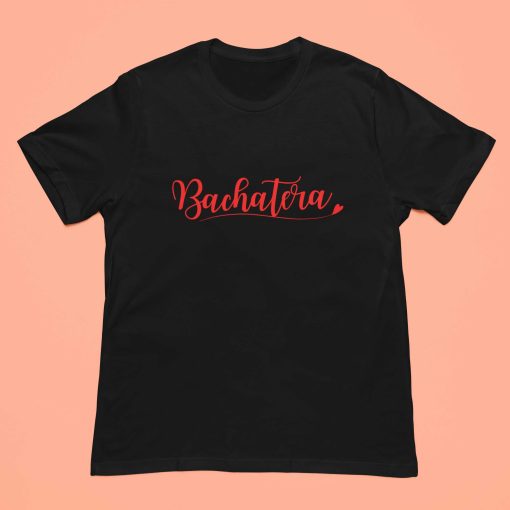 Bachatera Female Classic Black Tshirt - Flauntpassion