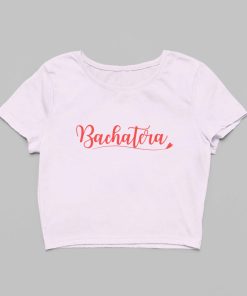 Bachatera Female Light Pink Crop Top Flauntpassion