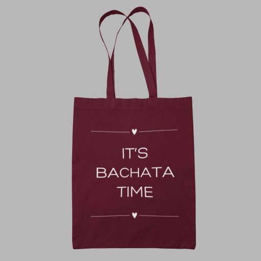 Its bachata time unisex totebag - flauntpassion