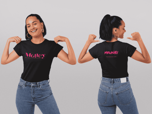 Motley Dance Company Unisex Black Tshirt - Female