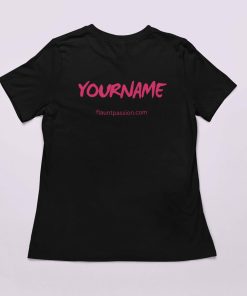 Motley Dance Company Unisex Black Tshirt - Back Side