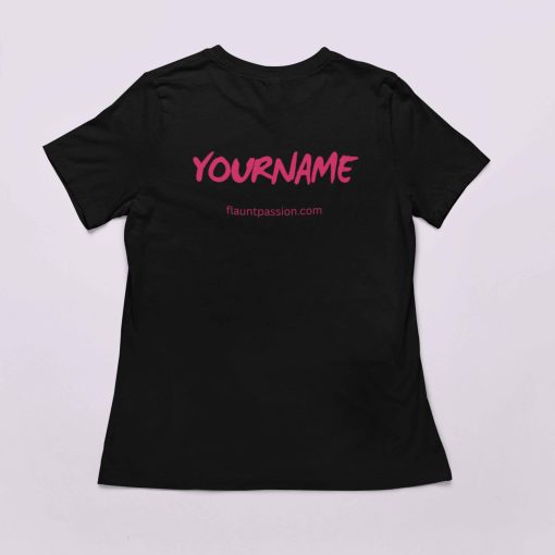Motley Dance Company Unisex Black Tshirt - Back Side