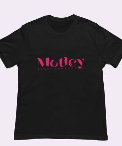 Motley Dance Company Unisex Black Tshirt - Front Side