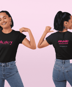 Motley Dance company unisex tshirt customized back - Female