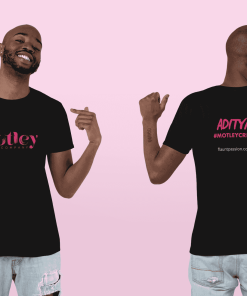 Motley Dance company unisex tshirt customized back - Male