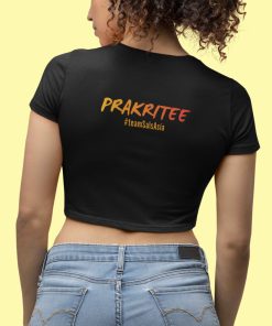 Salsasia female crop top back - flauntpassion