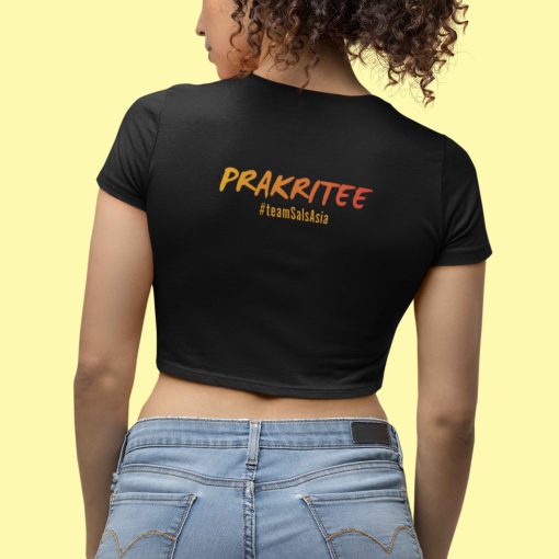 Salsasia female crop top back - flauntpassion