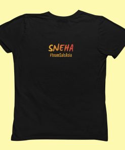Salsasia unisex tshirt back - flauntpassion