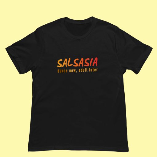 Salsasia Unisex Tshirt front - Flauntpassion