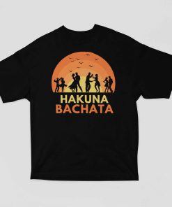 Hakuna Bachata Oversized tee back