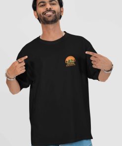Hakuna Bachata Oversized tee front male