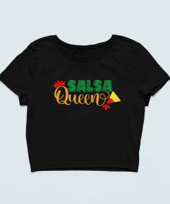 Salsa Queen Female Black Crop Top