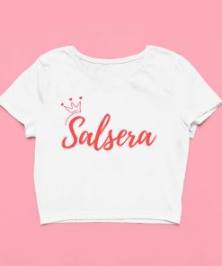 Salsera White Crop top for Woman