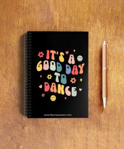 Good Day to Dance Un-Ruled Notepad