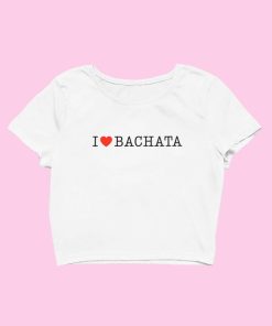 Bachata Jaipur Women Baby Tee White