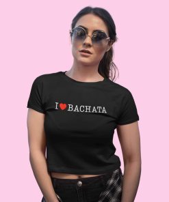 Bachata Jaipur Female Crop top Black - Flauntpassion