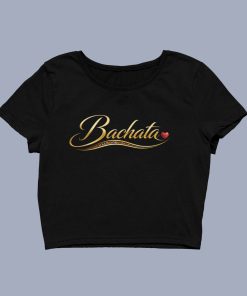 Heart 2 Feet Bachata Black Crop Top