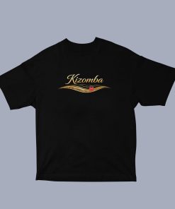 Heart 2 Feet Kizomba Unisex Black Tshirt