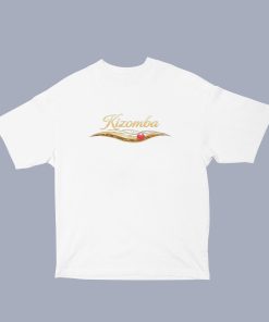 Heart 2 Feet Kizomba Unisex White Tshirt