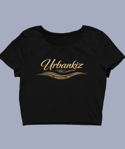 Heart 2 Feet Urbankiz Female Black Crop Top Front