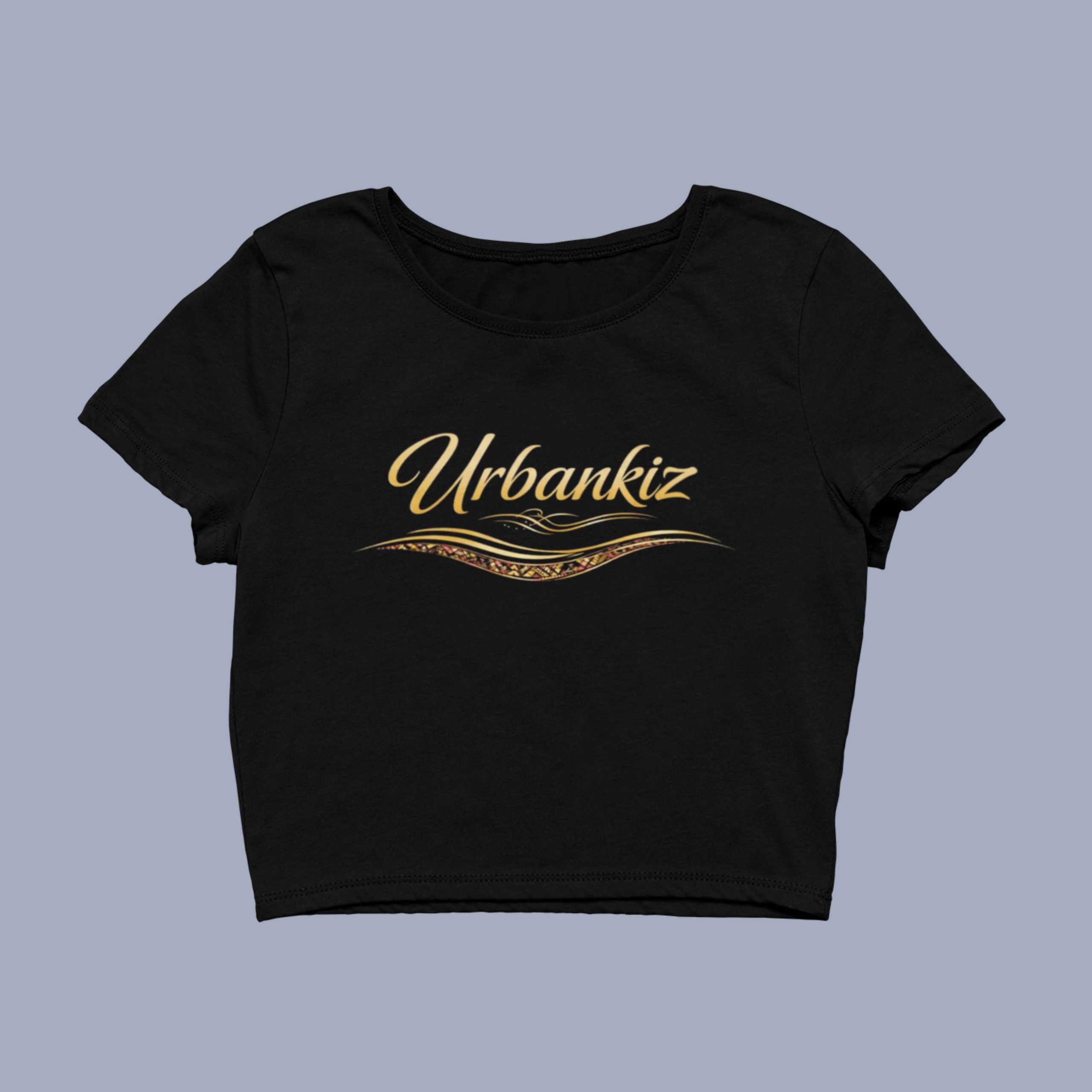 Heart 2 Feet Urbankiz Female Black Crop Top Front