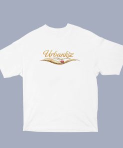 Hear2Feet Urbankiz Unisex Oversized White Tshirt