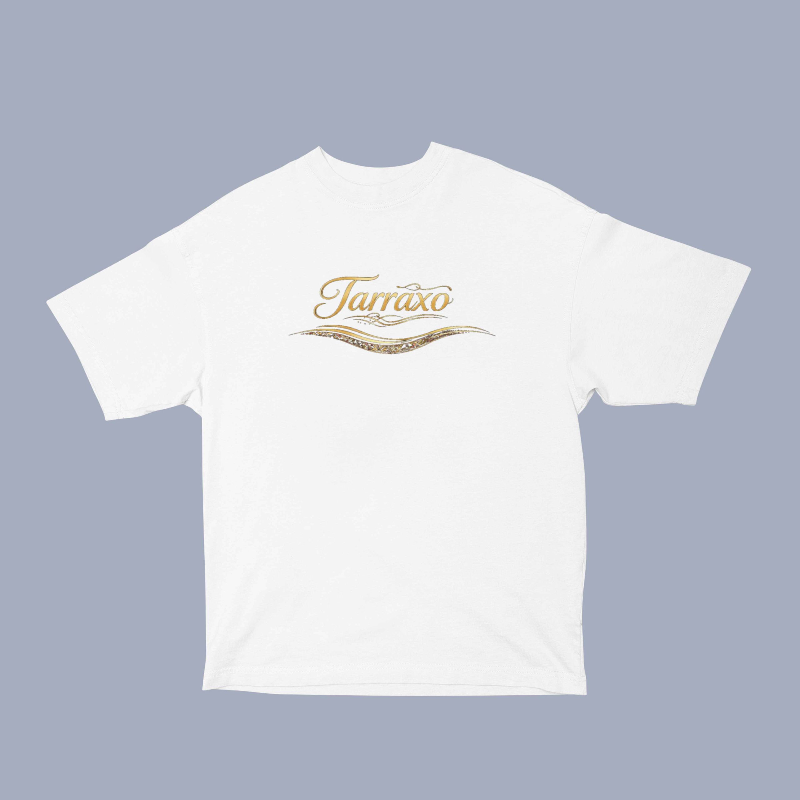 Heart 2 Feet Tarraxo Unisex Oversized White Tshirt Front