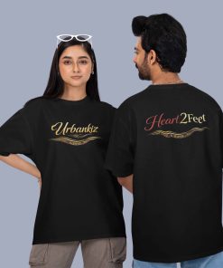 Heart 2 Feet Urbankiz Unisex Oversized Tshirt