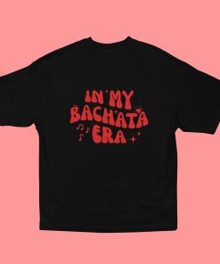 SCBAK In My Bachata Era Unisex Oversized Black Tshirt - Back