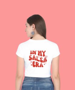 SCBAK In My Salsa Era White Crop Top Back