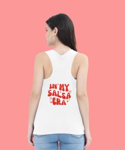 SCBAK In My Salsa Era Female White Tank Top Back