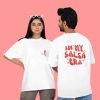 SCBAK In My Salsa Era Unisex Oversized White Tshirt