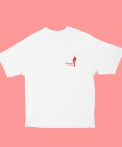 SCBAK Unisex Oversized White Tshirt Back