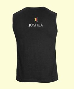 Dance Design Straight Outta Dance Class Black Unisex Sleeveless Tshirt Back
