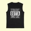 Dance Design Straight Outta Dance Class Sleeveless Unisex Tshirt Front