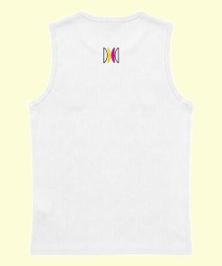Dance Design Straight Outta Dance Class White Unisex Sleeveless Tshirt Back
