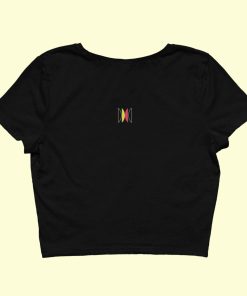 Dance Design Straight Outta Dance Class Female Black Crop Top - Back without Name