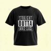Dance Design Straight Outta Dance Class Unisex Oversized Tshirt - Front View - Flaunt Passion India