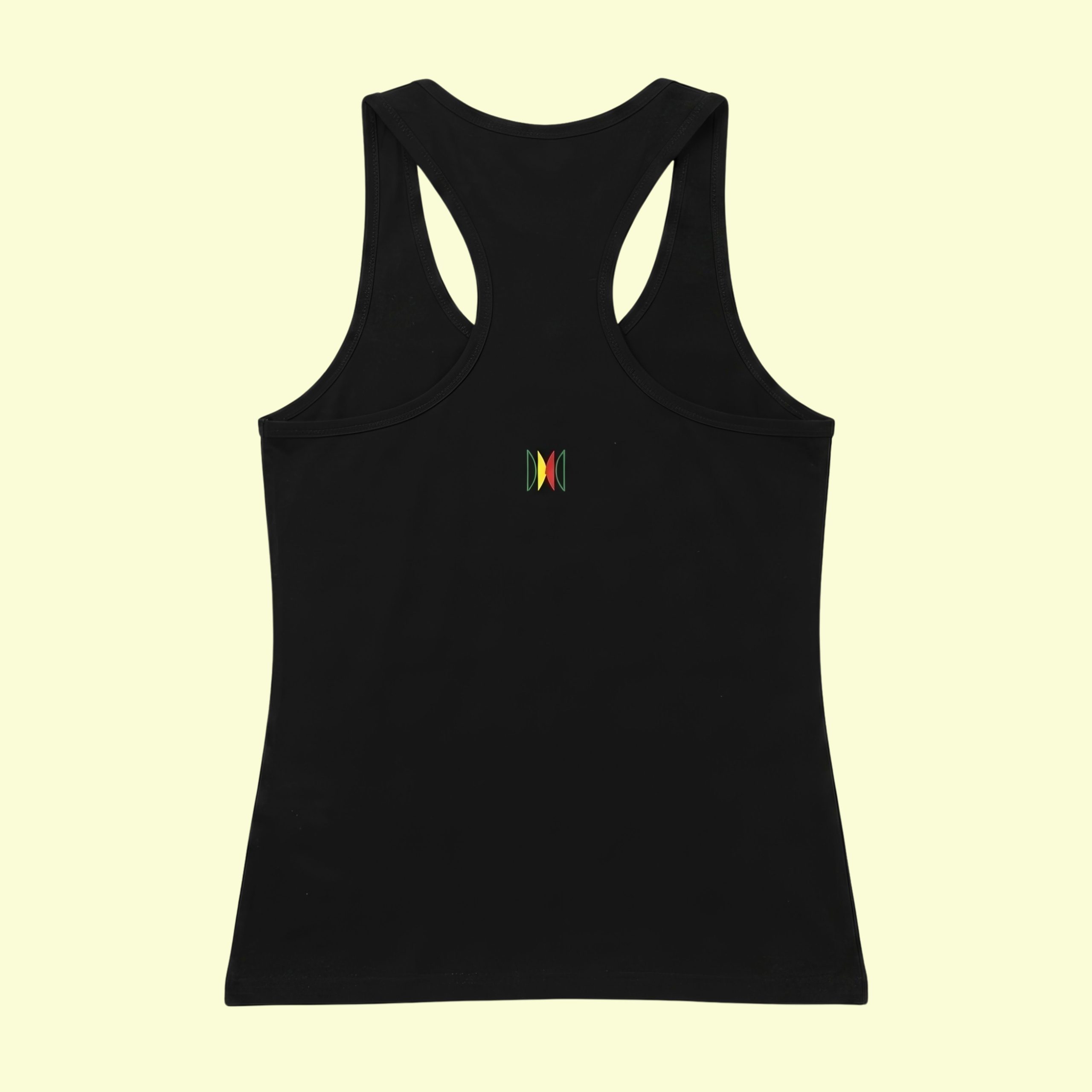 Dance Design Straight Outta Dance Class Female Black Tank Top - Back without name