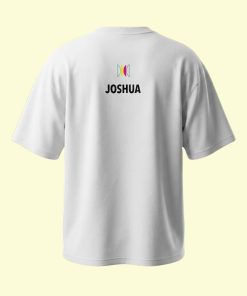 Dance Design Straight Outta Dance Class Unisex Oversized White Tshirt - Back View - Flaunt Passion India