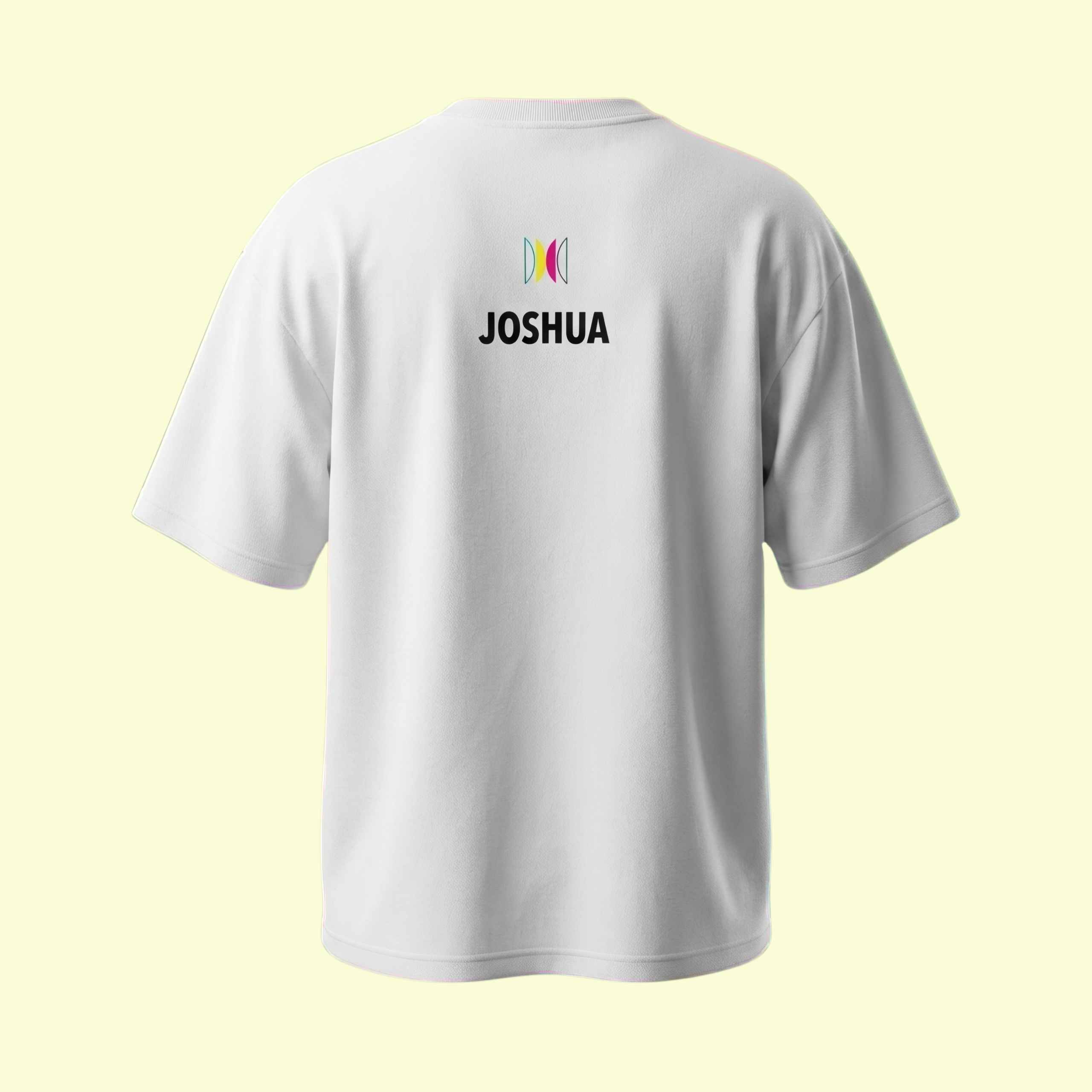 Dance Design Straight Outta Dance Class Unisex Oversized White Tshirt - Back View - Flaunt Passion India