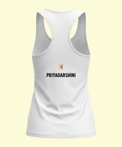 Dance Design Straight Outta Dance Class Female Black Tank Top - Back View - With Name Flaunt Passion - India