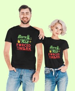 Born To Kizomba Forced To Work Unisex Classic Tshirt